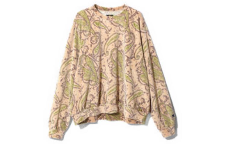 Needles Floral Crewneck Pullover Sweatshirt Unisex NS255A