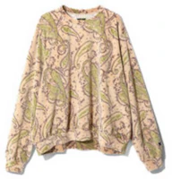 Needles Floral Crewneck Pullover Sweatshirt Unisex NS255A Needles Floral Crewneck Pullover Sweatshirt Unisex NS255A