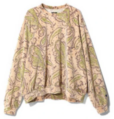 니들스 플로럴 크루넥 풀오버 스웨트셔츠 유니섹스 NS255A Buy 니들스 플로럴 크루넥 풀오버 스웨트셔츠 유니섹스 NS255A