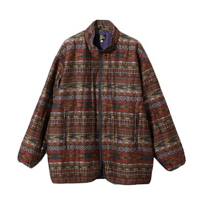 Needles Floral Full-Zip Stand Collar Jacket Unisex Multicolor NS093A