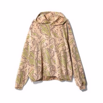 Needles Floral Hoodie Oversized Unisex Pullover Multicolor NS254A