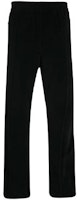 Needles FW21 Velvet Track Pants Side Stripes Black J0229 Needles FW21 Velvet Track Pants Side Stripes Black J0229