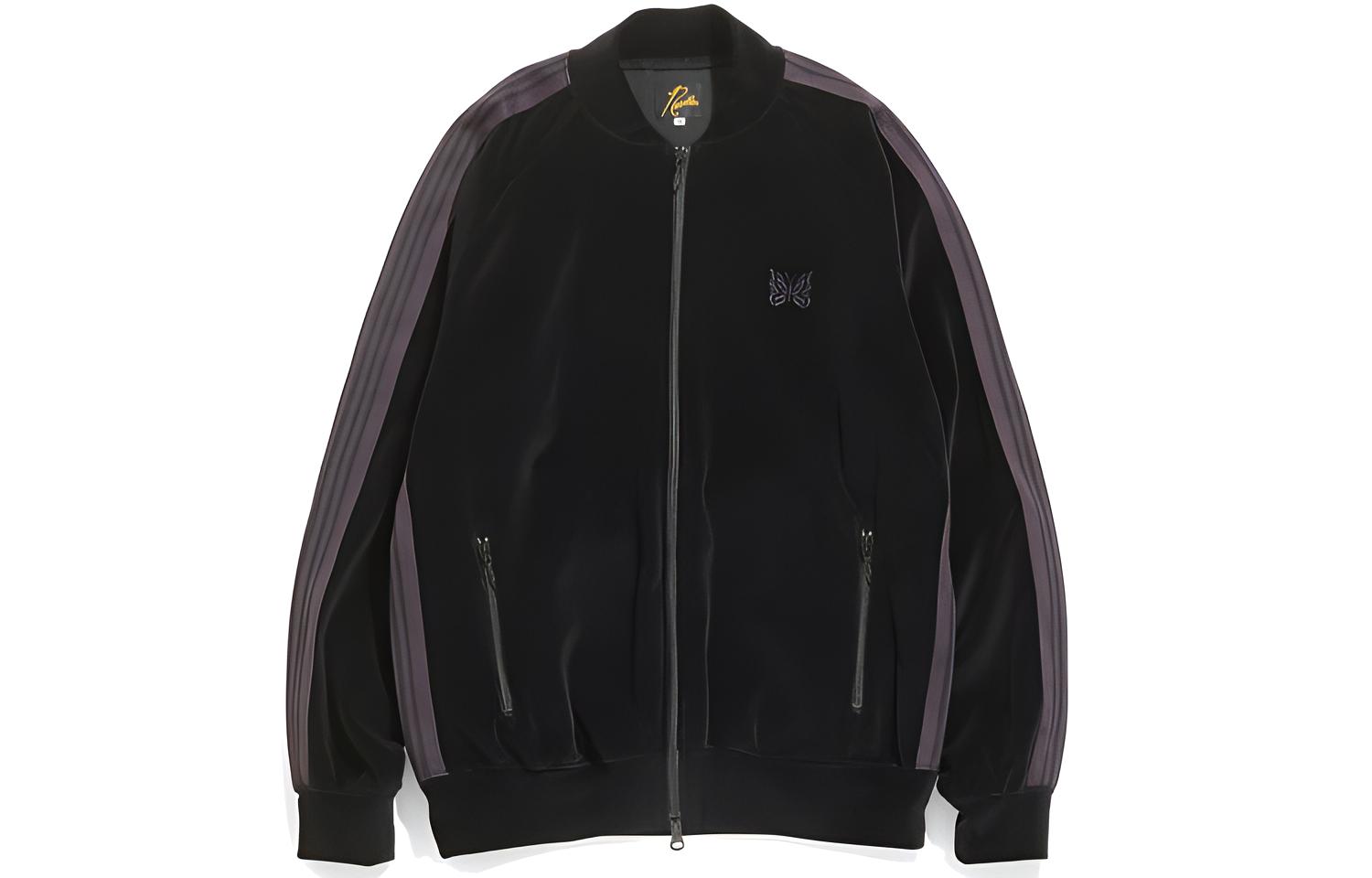 Needles FW21 Printed Loose-Fit Jacket Black () JO227C