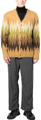 Needles FW22 棕色鋸齒圖案針織毛衣 LQ274 Lookbook Needles FW22 棕色鋸齒圖案針織毛衣 LQ274