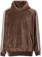 Needles FW22 Butterfly Embroidered Hoodie Brown () LQ235-BRW Needles FW22 Butterfly Embroidered Hoodie Brown () LQ235-BRW