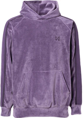 Sudadera con Capucha Bordada Mariposa Morada Needles FW22 LQ235-PUR Buy Sudadera con Capucha Bordada Mariposa Morada Needles FW22 LQ235-PUR