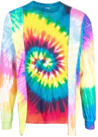 Needles FW22 Tie-Dye Crewneck Pullover Sweatshirt Multicolor () KP278 Needles FW22 Tie-Dye Crewneck Pullover Sweatshirt Multicolor () KP278