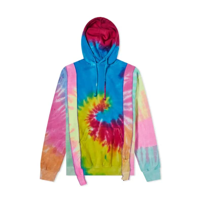 Needles FW22 Tie-Dye Pullover Hoodie Blue () IN250-AST