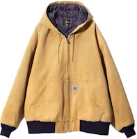 Needles FW23 Chest Pocket Zip Hoodie Jacket Unisex - Khaki Brown NS158A Needles FW23 Chest Pocket Zip Hoodie Jacket Unisex - Khaki Brown NS158A