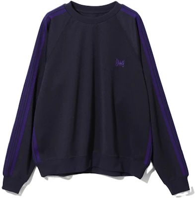 Needles FW23 Baju Sejuk Crew Neck Unisex Kelabu Gelap NS245C Buy Needles FW23 Baju Sejuk Crew Neck Unisex Kelabu Gelap NS245C