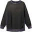 Order Needles FW24 Faded Effect Unisex Crewneck Long Sleeve Sweatshirt Purple PU292E