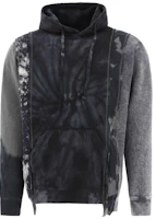 Needles Graphic Print Pullover Hoodie Blue () LQ3150999BLUE Needles Graphic Print Pullover Hoodie Blue () LQ3150999BLUE