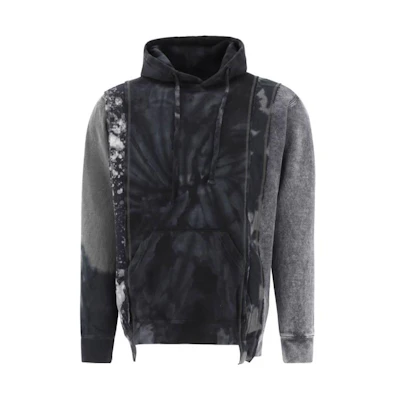 Needles Graphic Print Pullover Hoodie Blue () LQ3150999BLUE