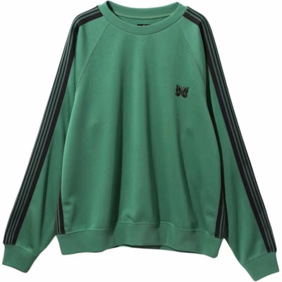 Needles Hijau Baju Sweatshirt Lengan Panjang Loose-Fit Crewneck MR285C Buy Needles Hijau Baju Sweatshirt Lengan Panjang Loose-Fit Crewneck MR285C