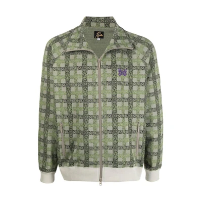 Needles Green Plaid Track Jacket Fall Collection KP212-PLAID