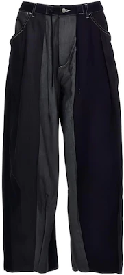 Needles Indigo Loose Fit Straight Zippered Casual Pants. OT175BWIDE Buy Needles Indigo Loose Fit Straight Zippered Casual Pants. OT175BWIDE