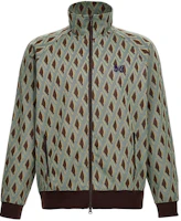 Needles Logo Mock Neck Zip Sweatshirt Multicolor - OT224-ATURQUOISE Needles Logo Mock Neck Zip Sweatshirt Multicolor - OT224-ATURQUOISE