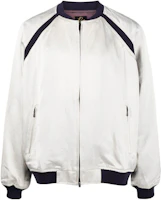 Needles Multicolor Patchwork Zip-Up Bomber Jacket MR197 Needles Multicolor Patchwork Zip-Up Bomber Jacket MR197