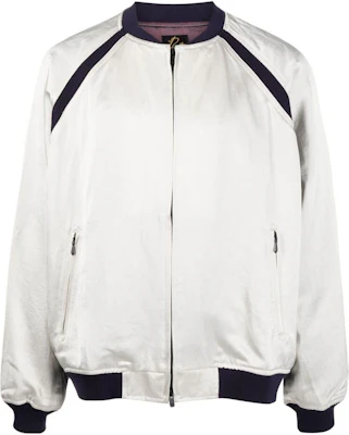 Needles Jaket Bomber Patchwork Multicolor dengan Resleting MR197 Buy Needles Jaket Bomber Patchwork Multicolor dengan Resleting MR197