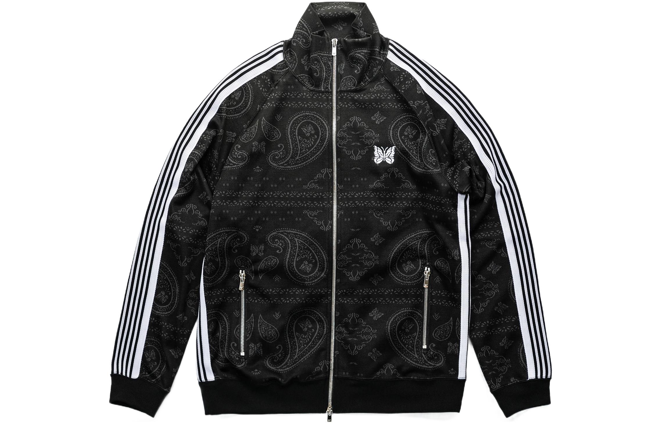 Needles Paisley Full-Print Track Jacket Black KP325SP