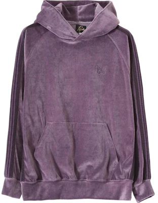 Needles 紫色纯色抓绒套头连帽衫 LQ235A Buy Needles 紫色纯色抓绒套头连帽衫 LQ235A