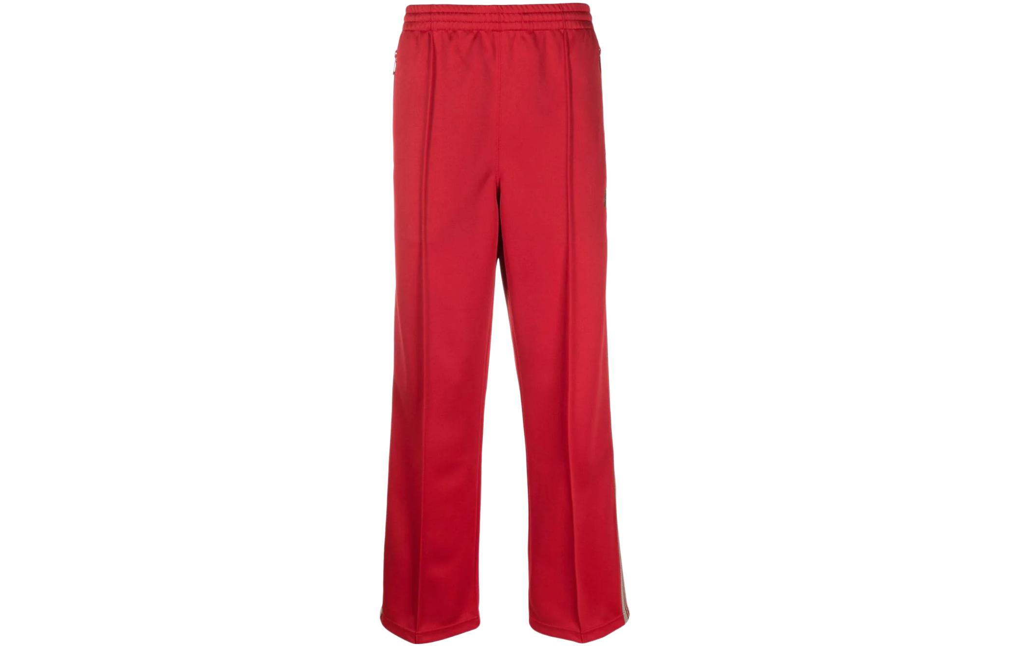 Needles Side Stripe Track Pants Red . KP220