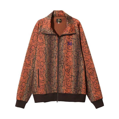 Needles Slim Fit Zipper Collar Jacket Yellow Brown NS242