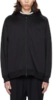 Needles Solid Color Raglan Sleeve Hoodie Jacket Black 241821M202000 Needles Solid Color Raglan Sleeve Hoodie Jacket Black 241821M202000