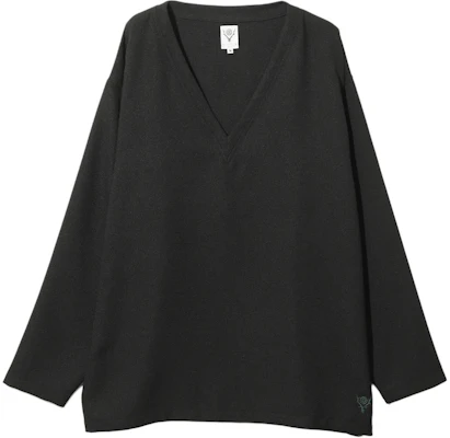 니들스 솔리드 브이넥 오버사이즈 맨투맨 유니섹스 블랙 OT512D Buy 니들스 솔리드 브이넥 오버사이즈 맨투맨 유니섹스 블랙 OT512D