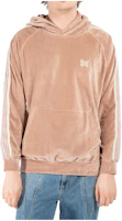 Needles SS23 Butterfly Embroidered Hoodie Beige Men’s Long Sleeve with Side Stripes MR292-OLROS Needles SS23 Butterfly Embroidered Hoodie Beige Men’s Long Sleeve with Side Stripes MR292-OLROS