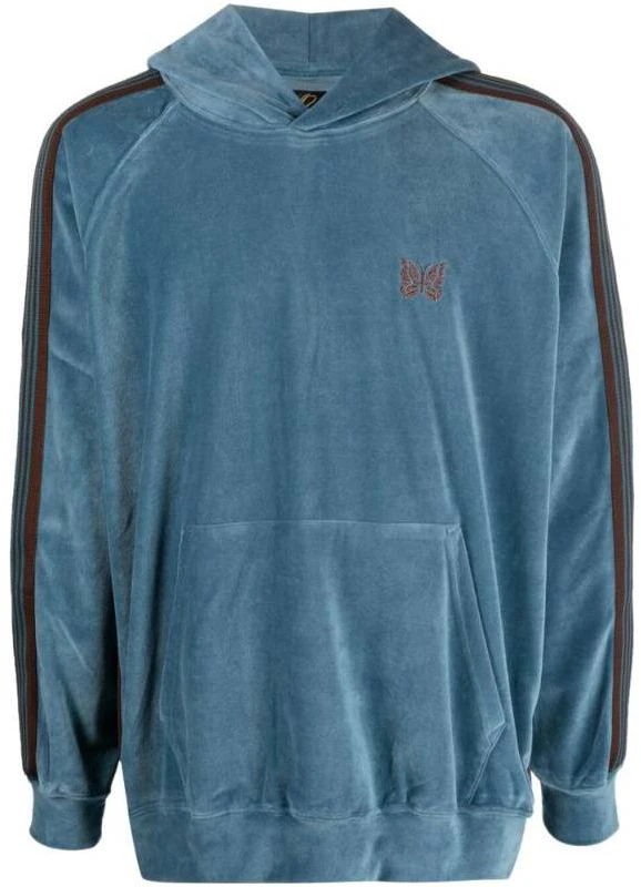 needles-ss-23-butterfly-embroidered-side-stripe-hoodie-blue-mr-292-blugr