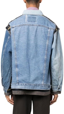 Needles SS23 拼接牛仔外套 藍色 休閒款 LQ297A Shop Needles SS23 拼接牛仔外套 藍色 休閒款 LQ297A