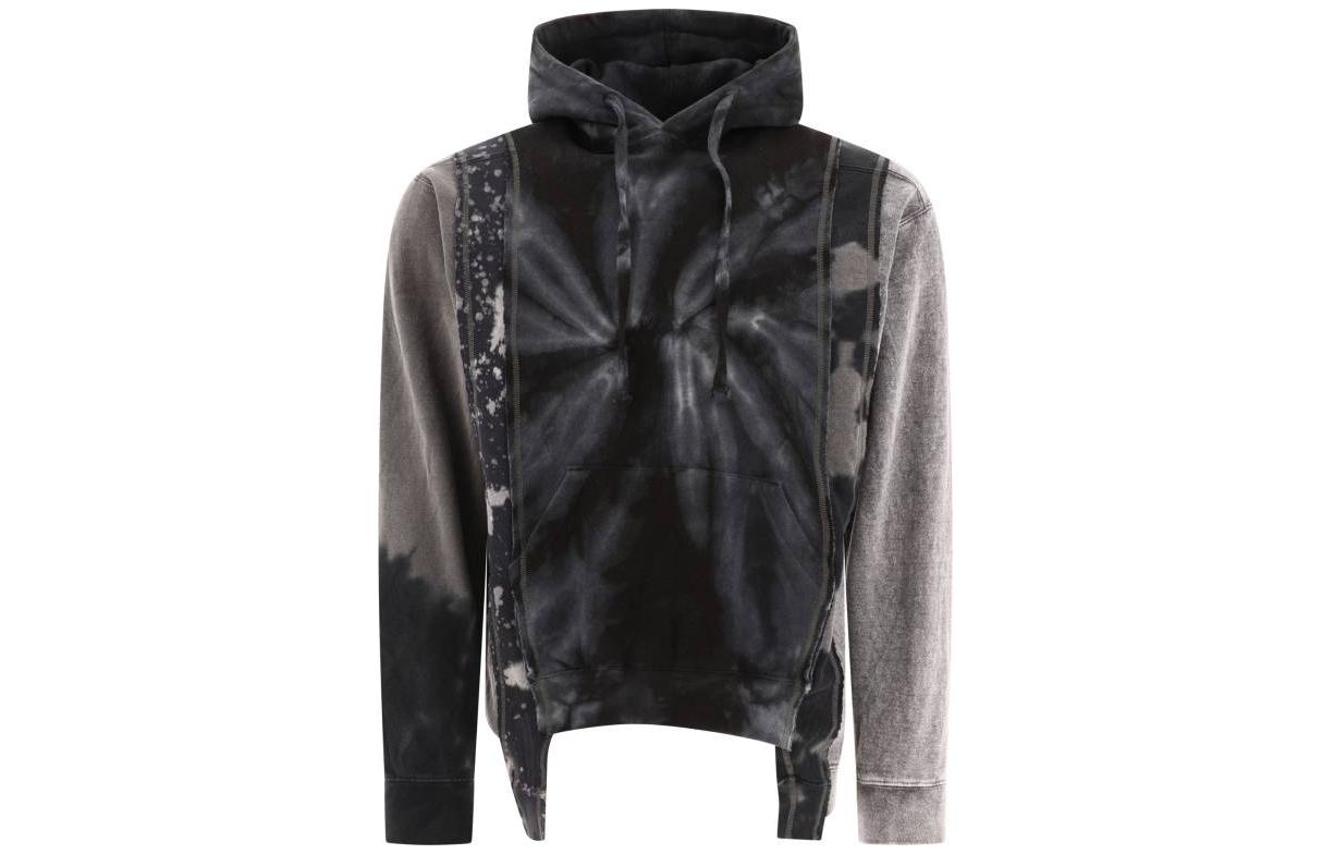 Needles SS23 Patchwork Long Sleeve Hoodie Black (Men) MR358ASSORTED