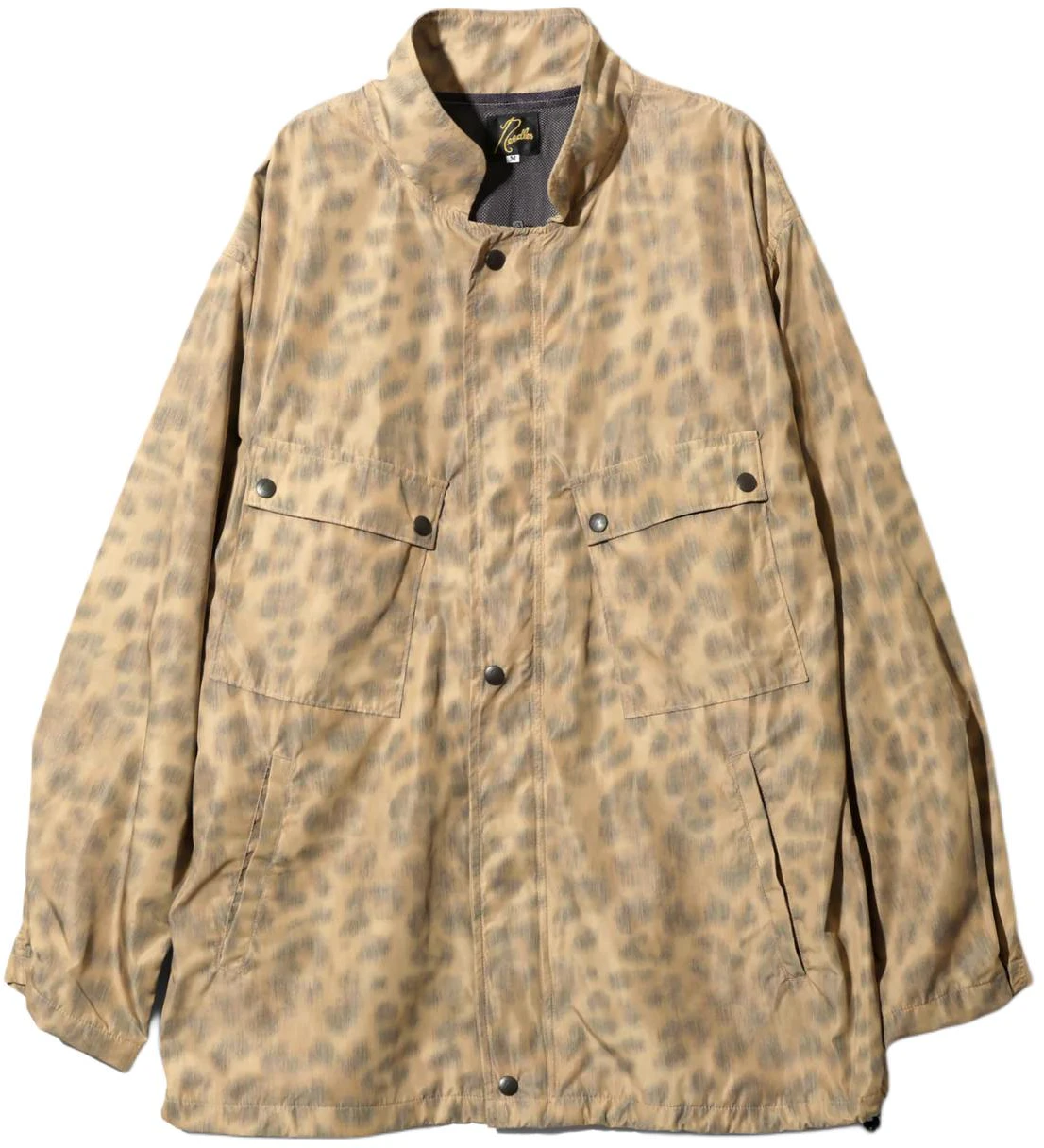 needles-ss-24-animal-print-stand-collar-button-up-jacket-brown-unisex-ot-068-a