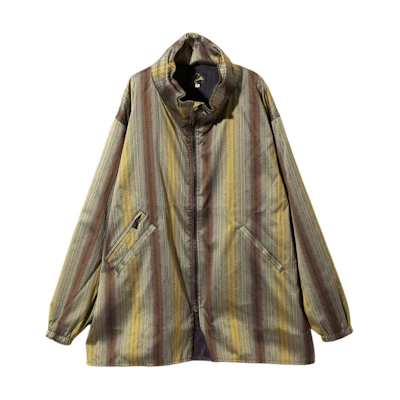 Needles SS24 Gradient Checkered Jacquard Jacket Yellow Unisex OT065A