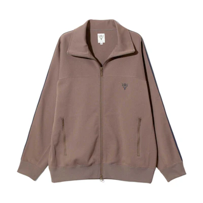 Needles SS24 Khaki Side-Zip Long Sleeve Jacket Unisex OT602B