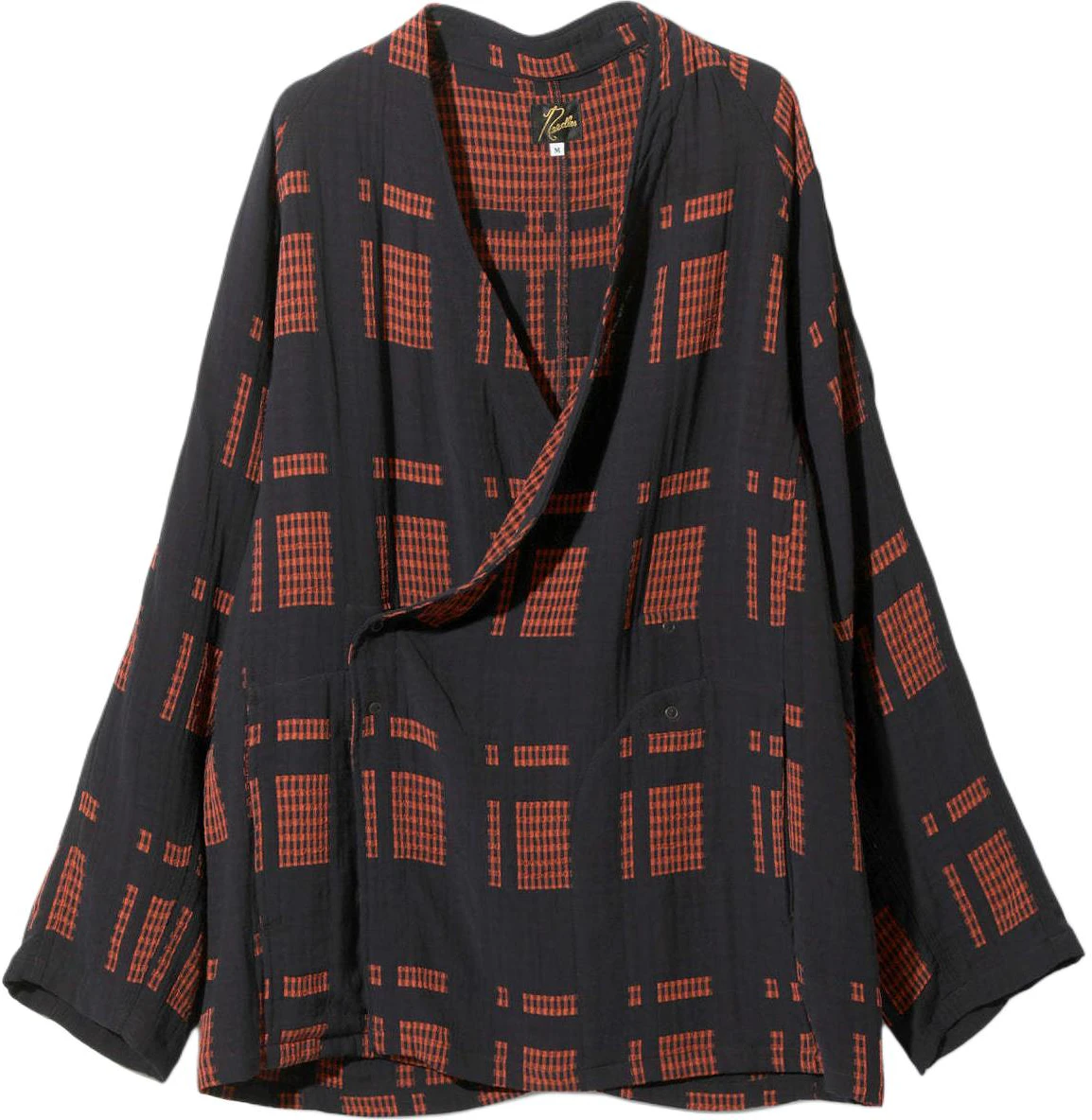 needles-ss-24-triple-stitch-relaxed-long-sleeve-jacket-red-unisex-ot-106-a