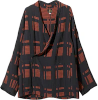 Needles SS24 Triple Stitch Relaxed Long-Sleeve Jacket Red (Unisex) OT106A Needles SS24 Triple Stitch Relaxed Long-Sleeve Jacket Red (Unisex) OT106A