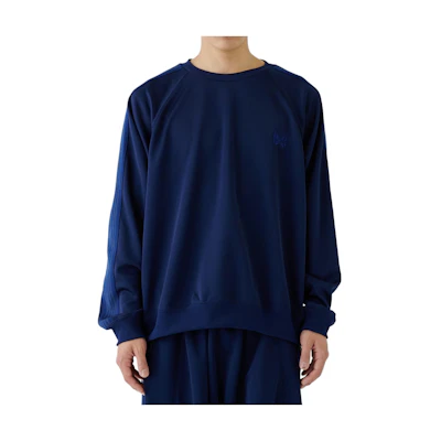 Needles Striped Raglan Crewneck Sweatshirt OT1539