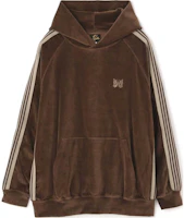 Needles Striped Tape Hoodie Brown Unisex LQ235B Needles Striped Tape Hoodie Brown Unisex LQ235B