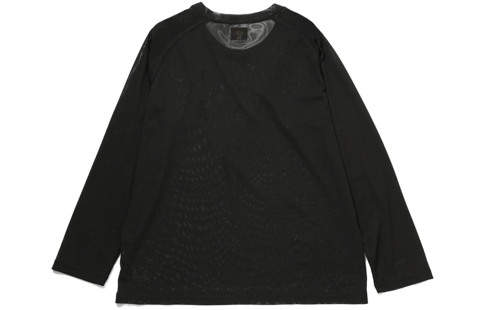 Needles Unisex Crewneck Pullover Sweatshirt Black/Grey NS266C