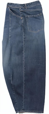 Needles 男女款洗舊靛藍褪色口袋牛仔褲 OT178 Shop Needles 男女款洗舊靛藍褪色口袋牛仔褲 OT178