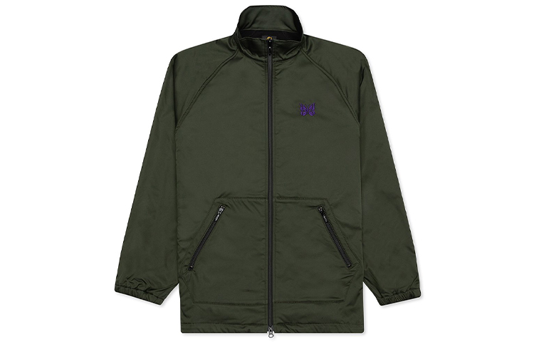 Needles Winter Fleece-Lined Zip Jacket Green Men’s HM154A