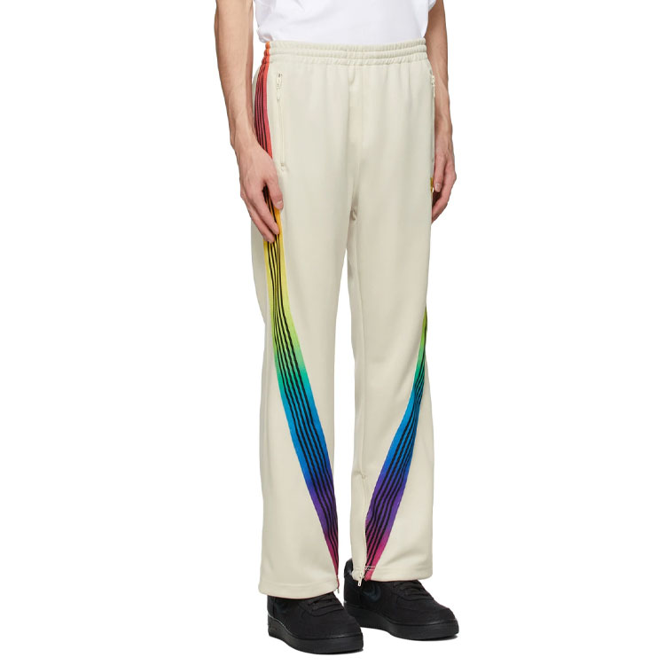 Sizing Needles x AWGE 蝴蝶印花白色運動長褲 男女適用 IN933A