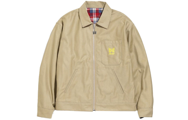 Needles AWGE Reversible Utility Jacket Khaki IN930A