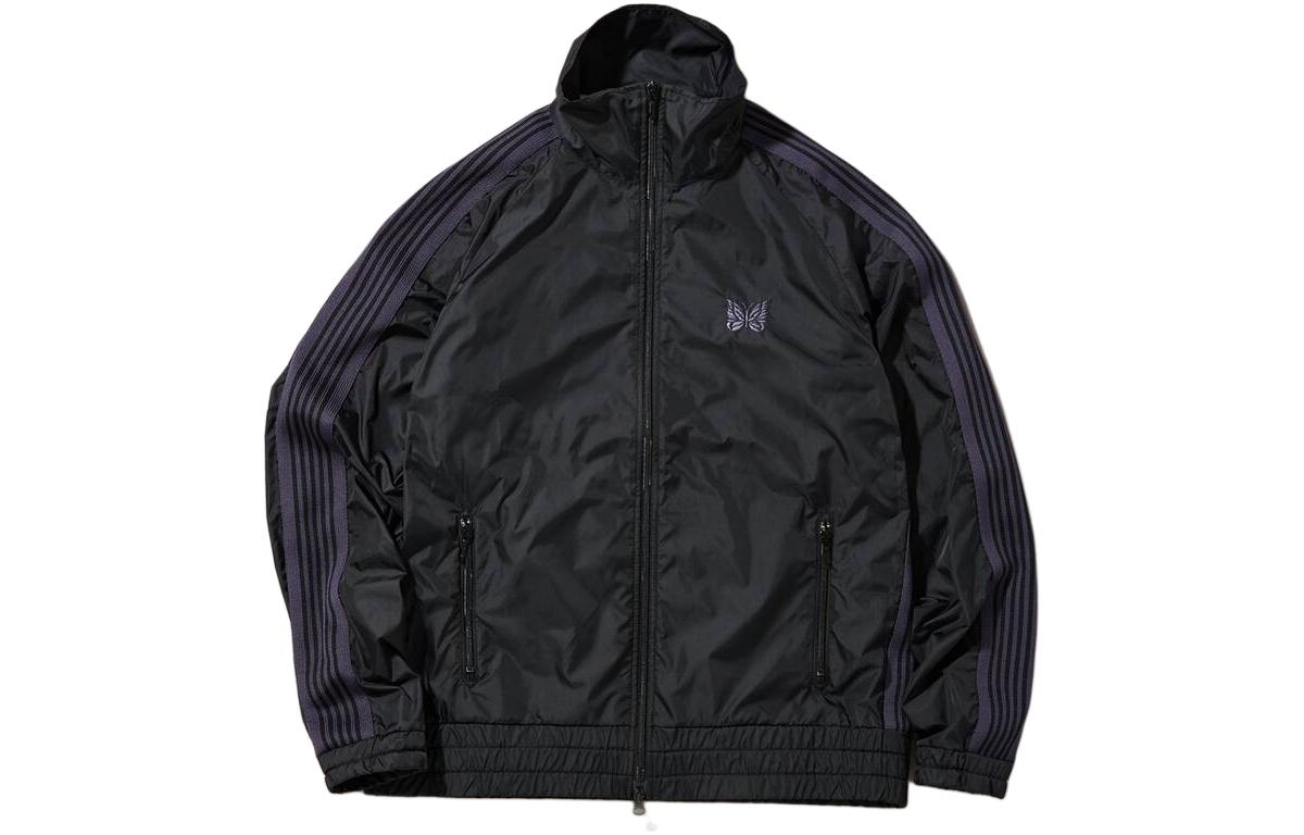 NEEDLES JOURNAL STANDARD SS24 Striped Collar Zip Jacket Unisex 24030610004610