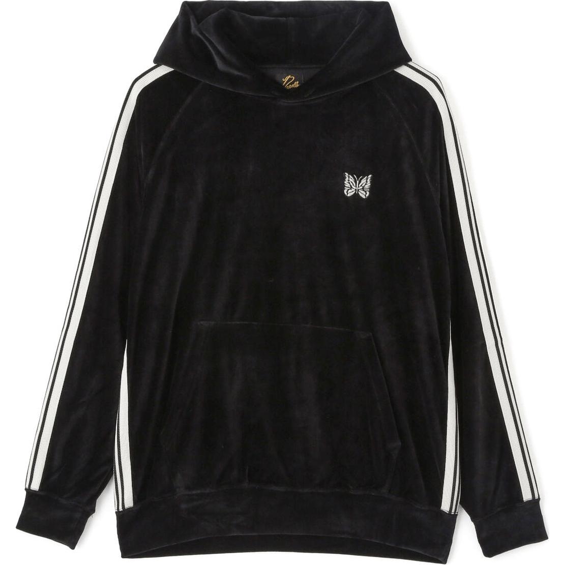 Needles LHP FW24 Butterfly Logo Hoodie Unisex Black 7844952208