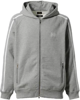Needles x NUBIAN Butterfly Print Dual-Sleeve Zip Hoodie Unisex Grey MR496-GRY-EXCLUSIVE Needles x NUBIAN Butterfly Print Dual-Sleeve Zip Hoodie Unisex Grey MR496-GRY-EXCLUSIVE