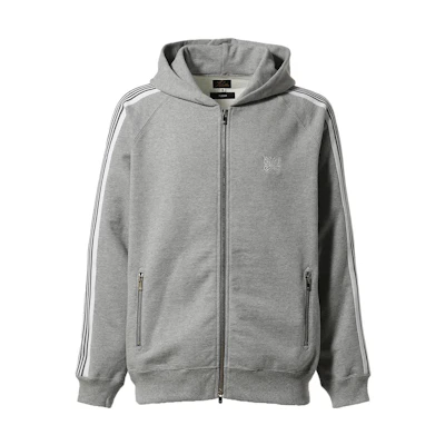Needles NUBIAN Butterfly Print Dual-Sleeve Zip Hoodie Unisex Grey MR496-GRY-EXCLUSIVE