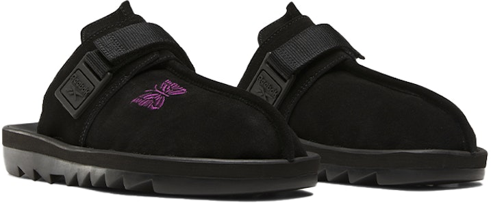 Needles x Reebok Beatnik Slides 'Negro' 100207686 Lookbook Needles x Reebok Beatnik Slides 'Negro' 100207686